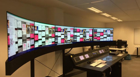 Global Risk Cloud Leitstand bei der Deutschen Telekom in Bonn