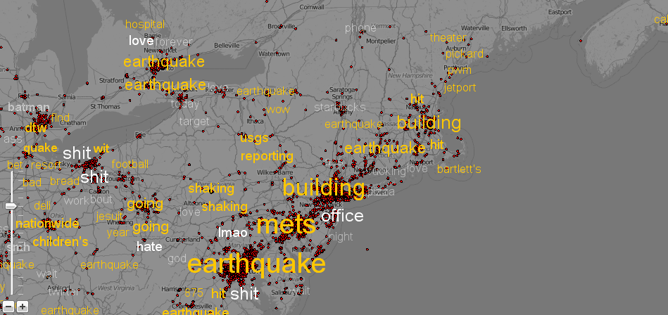 Screenshot geolocation analyse ScatterBlogs